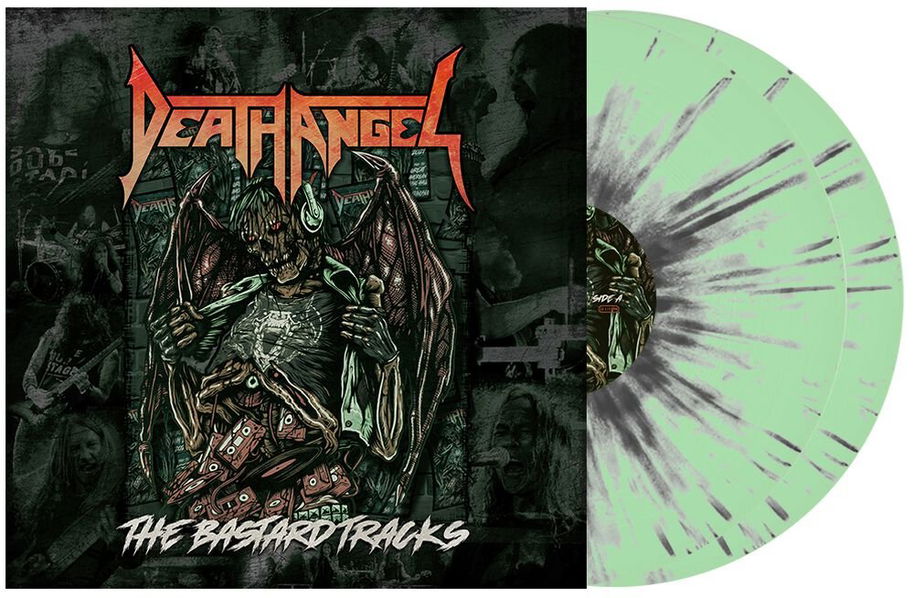 Death Angel: The Bastard Tracks (Coloured Springtime Green & Dark Grey Vinyl)-4065629632014