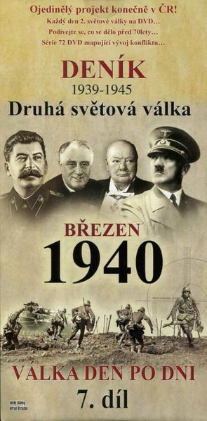 Deník 1939 - 1945: Druhá světová válka: Březen 1940 - 7. díl-