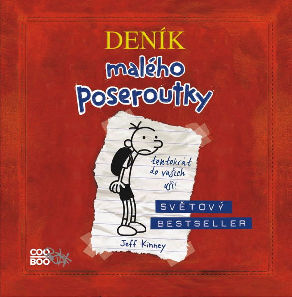 Deník malého poseroutky 1.díl (Kinney Jeff - Kopta Václav)-8594050434592