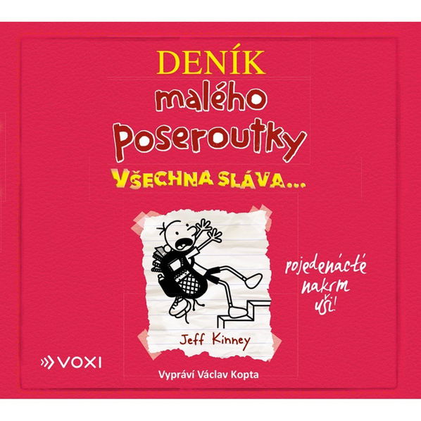 Deník malého poseroutky 11 (Kinney Jeff, Binder Peter - Kopta Václav)-9788074481253