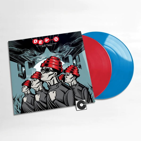 Devo: 50 Years Of De-Evolution 1973 (Cloured Red & Blue Vinyl)-603497828418