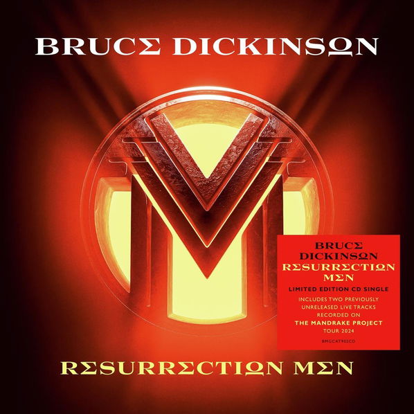 Dickinson Bruce: Resurrection Men-4099964054521