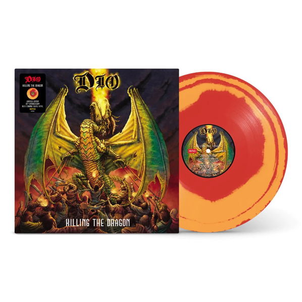 Dio: Killing The Dragon (Limited Coloured Red&Orange Swirl Vinyl Edition)-4050538769319