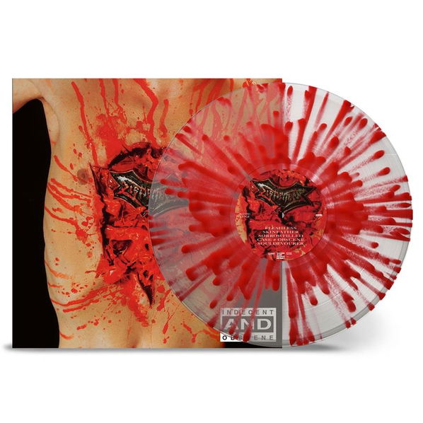 Dismember: Indecent & Obscene (Limited Coloured Clear & Red Vinyl, Reissue 2023)-4065629668518