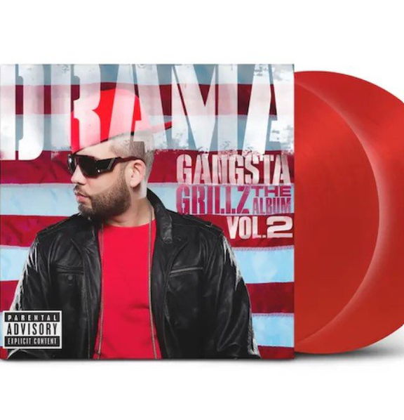 DJ Drama: Gangsta Grillz: Album Vol.2 (Coloured Red Vinyl)-603497832057