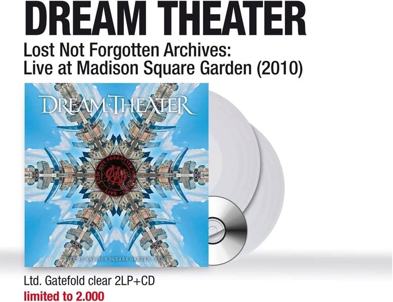 Dream Theater: Lost Not Forgotten Archives: Live At Madison Square Garden (2010 Limited Transparent Vinyl Edition)-196587563110