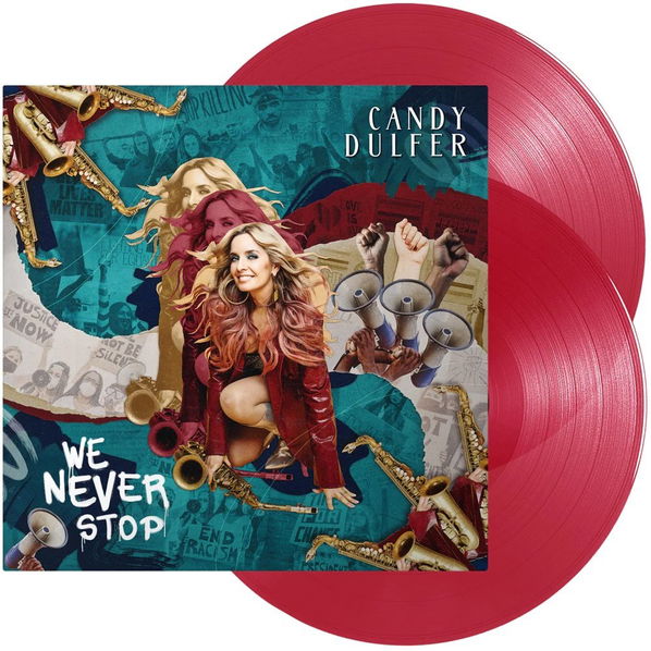 Dulfer Candy: We Never Stop (Coloured Transparent Red Vinyl)-810020505276