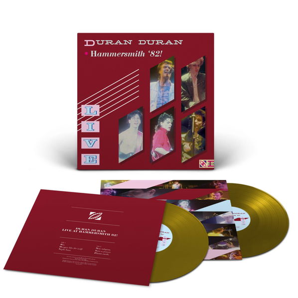 Duran Duran: Live At Hammersmith '82! (Coloured Gold Vinyl)-5054197132827