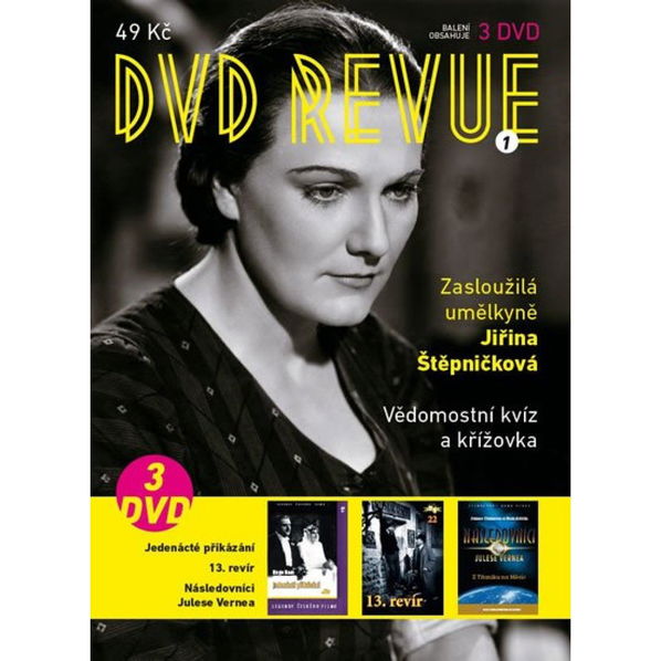 DVD Revue 1 (Jedenácté přikázání, 13. revír, Následovníci Julese Vernea)-8595052210856