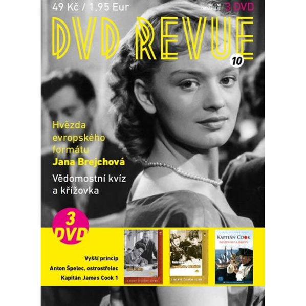 DVD Revue 10 (Vyšší princip, Anton Špelec, ostrostřelec, Kapitán James Cook 1)-8595052211082