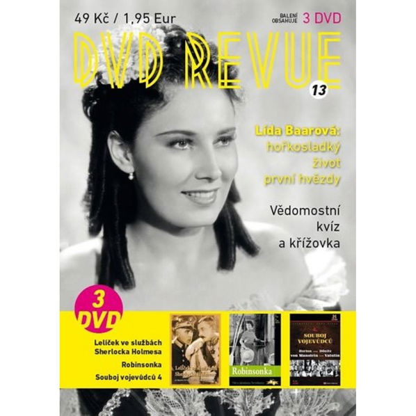 DVD Revue 13 (Lelíček ve službách Sherlocka Holmesa, Robinsonka, Souboj vojevůdců 4)-8595052211464