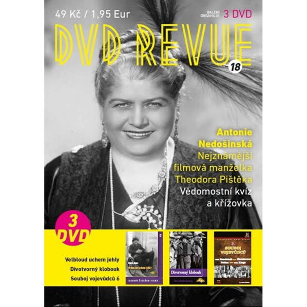 DVD Revue 18 (Velbloud uchem jehly, Divotvorný klobouk, Souboj vojevůdců 6)-8595052211914