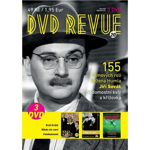 DVD Revue 20 (Král Králů, Nikdo nic neví , Fotokulomet: Druhá světová válka z kokpitu)-8595052211938