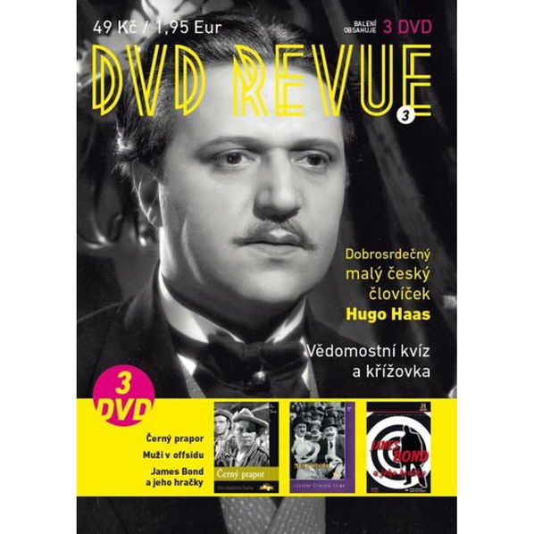 DVD Revue 3 (Černý prapor, Muži v offsidu, James Bond a jeho hračky)-8595052210870