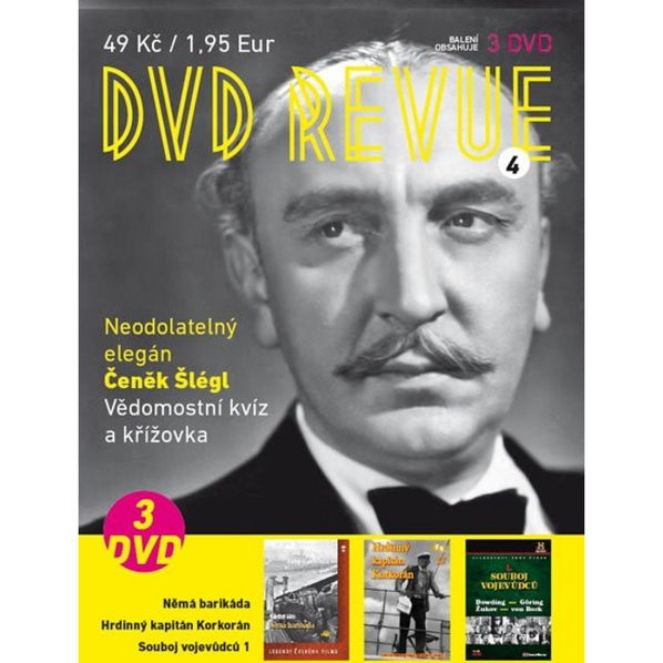 DVD Revue 4 (Němá barikáda, Hrdinný kapitán Korkorán, Souboj vojevůdců 1)-8595052210887