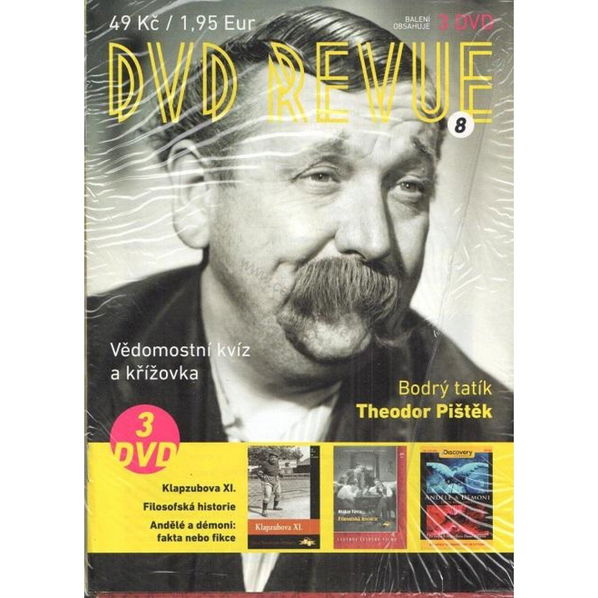 DVD Revue 8 (Klapzubova XI., Filosofská historie, Andělé a démoni: Fakta nebo fikce?)-8595052211068