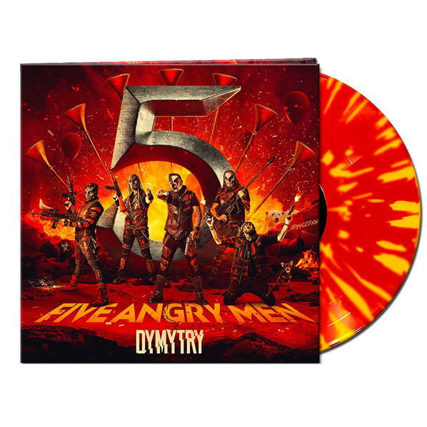 Dymytry: Five Angry Men (Limited Coloured Red & Yellow Splatter Vinyl)-884860553711