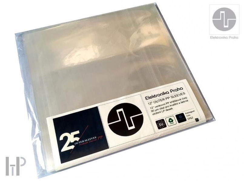 Elektronika Praha - 12'' Outer PP Sleeves-