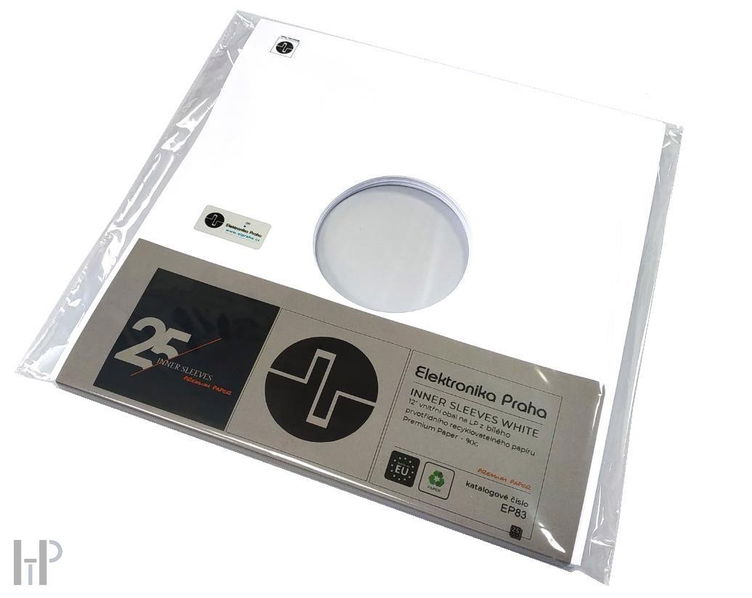 Elektronika Praha - Inner Paper Sleeves White-