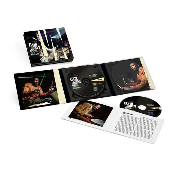 Elvin Jones: Revival: Live At Pookie's Pub-602445872046