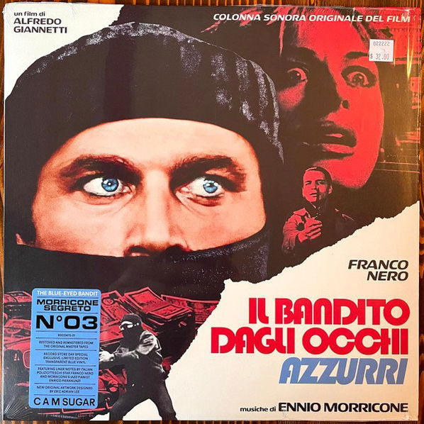 Ennio Morricone: Il Bandito Dagli Occhi Azzurri-8024709211729