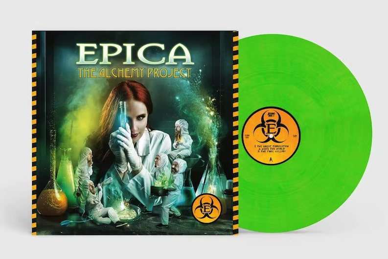 Epica: The Alchemy Project (Toxic Green Marbled Vinyl)-4251981702353