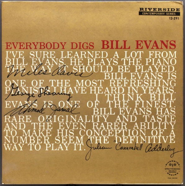 Evans Bill: Everybody Digs Bill Evans-888072301825