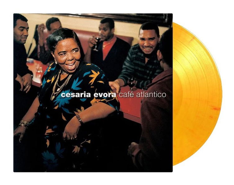 Evora Cesaria: Café Atlantico (Coloured Flaming Vinyl)-8719262027480