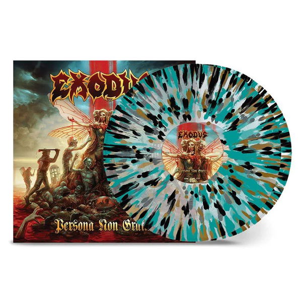 Exodus: Persona Non Grata (Limited Coloured Clear, Gold, Black & Turquise Splatter Vinyl)-727361415914