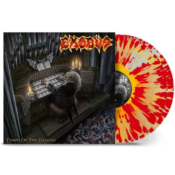 Exodus: Tempo Of The Damned (20th Anniversary Coloured Natural Yellow & Red Splatter Vinyl)-727361565749