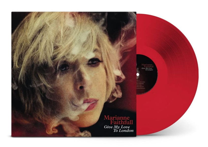 Faithfull Marianne: Give My Love To London (Coloured Red Vinyl)-3700187678647