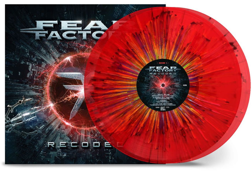 Fear Factory: Recoded (Coloured Transparent Red & Rainbow Splatter Vinyl)-4065629668112