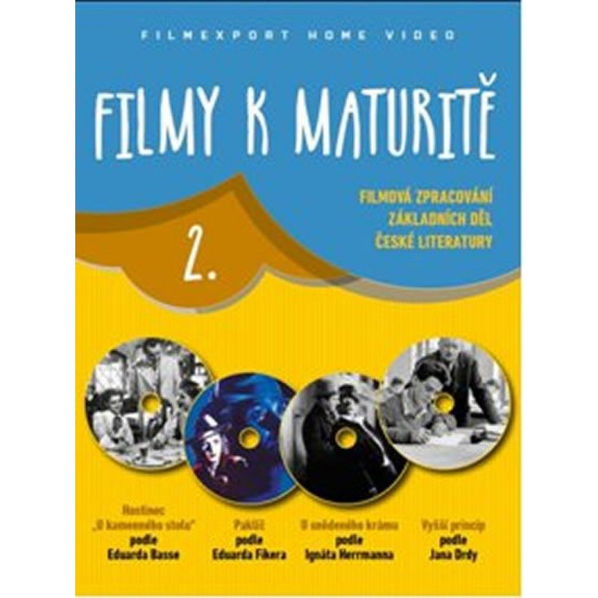 Filmy k maturitě 2 (Hostinec „U kamenného stolu”, Paklíč, U snědeného krámu, Vyšší princip)-8595052209430