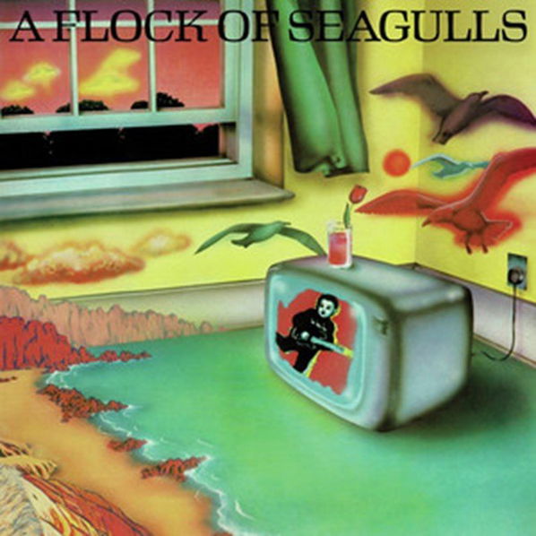 Flock Of Seagulls: A Flock Of Seagulls (Coloured Orange Vinyl)-4050538826371