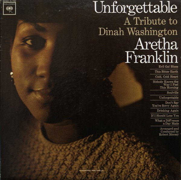 Franklin Aretha: Unforgettable: Tribute To Dinah Washington (Coloured Edition)-8719262020825