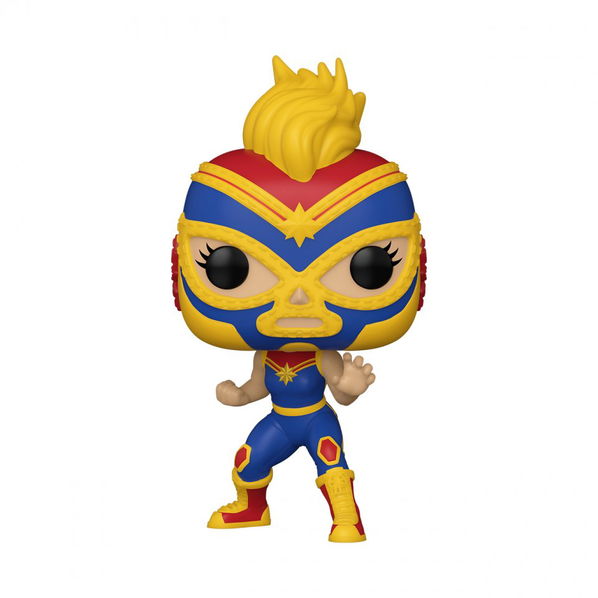 Funko POP! Marvel: Luchadores - Captain Marvel-8896985387258