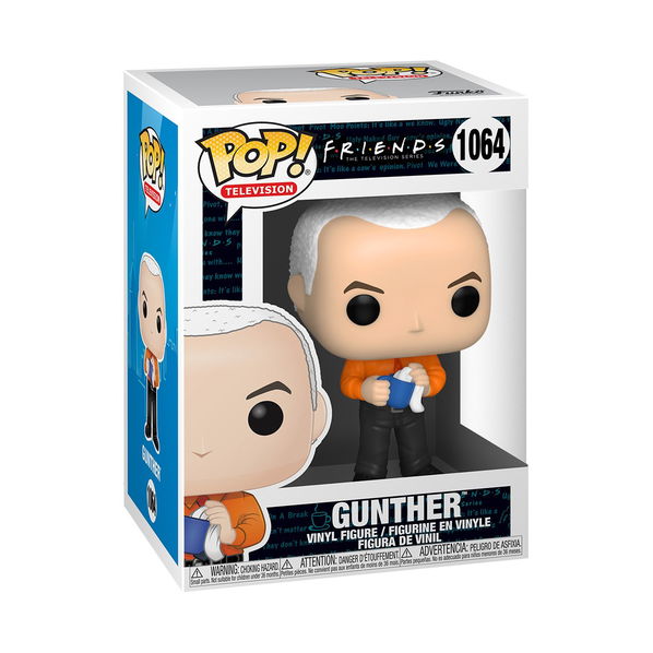 Funko POP! TV: Friends - Gunther in Vest-8896984194680