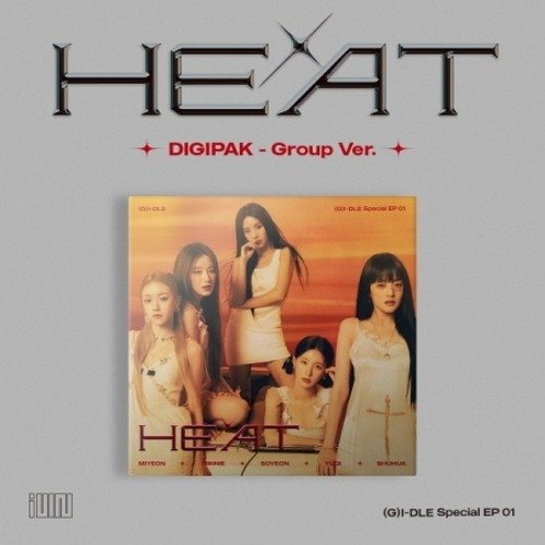 G I-DLE: Heat (Digipack Group Version)-8804775256622