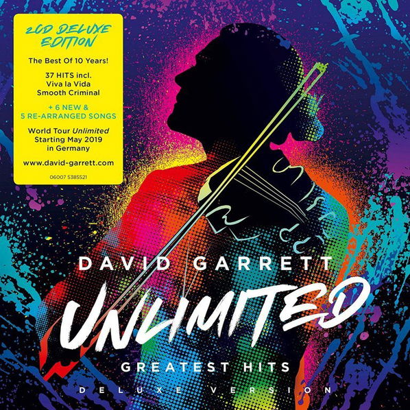 Garrett David: Unlimited: Greatest Hits (Deluxe Version)-600753855218