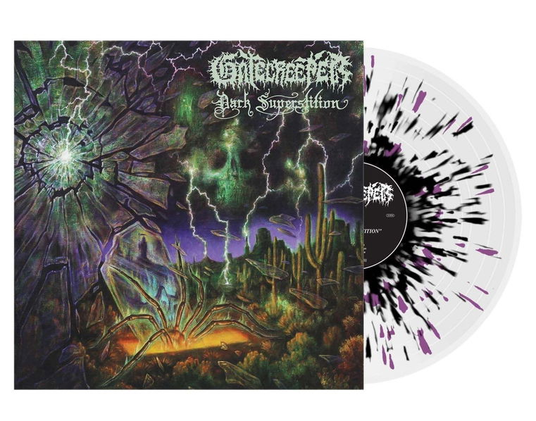 Gatecreeper: Dark Superstition (Coloured Clear, Black & Purple Splatter Vinyl)-4065629725075