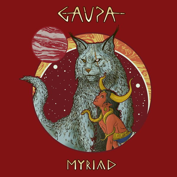 Gaupa: Myriad (Coloured Orange Marbled Vinyl)-4065629656683