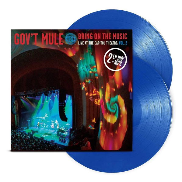 Gov’t Mule: Bring On The Music - Live at The Capitol Theatre: Vol. 2 (Coloured Blue Vinyl)-819873019503