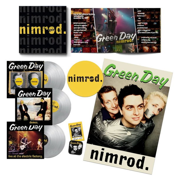 Green Day: Nimrod (Coloured Vinyl)-93624869474