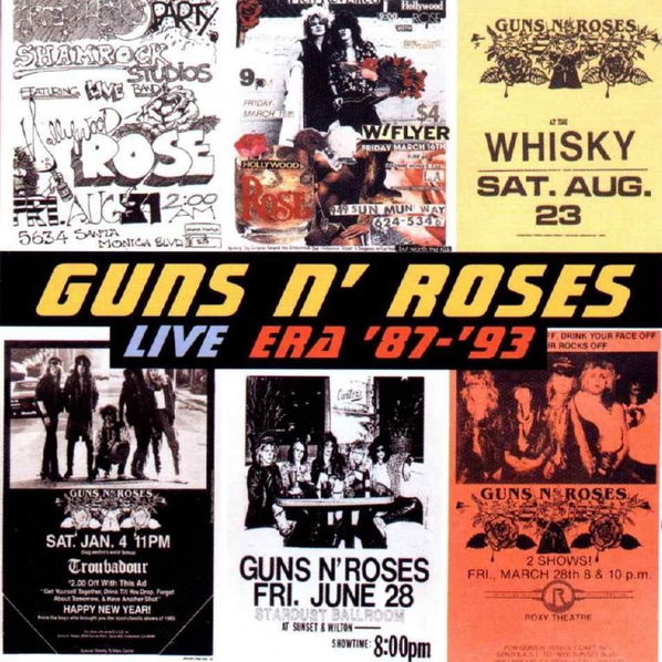 Guns N' Roses: Live Era '87-'93-606949051426