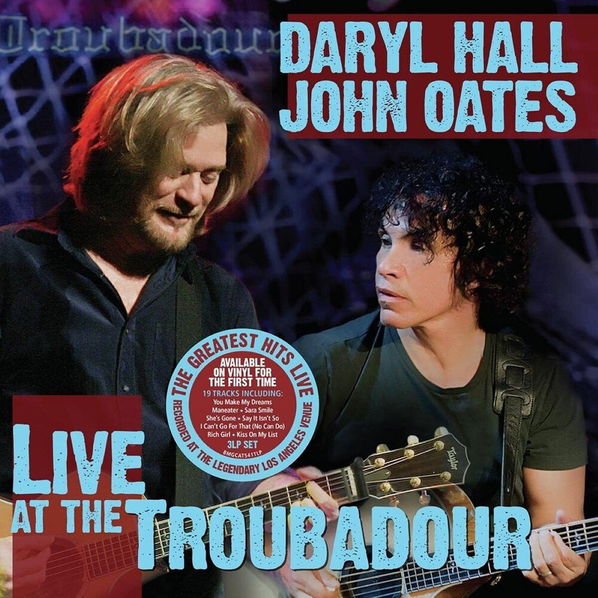 Hall Daryl & John Oates: Live At The Troubadour-4050538698794