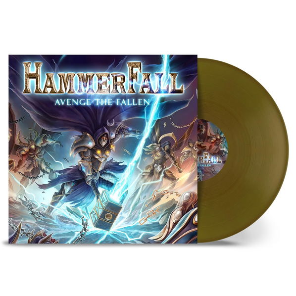 Hammerfall: Avenge The Fallen (Coloured Gold Vinyl)-4065629720919