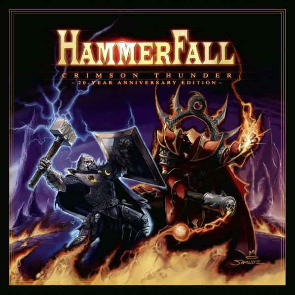 Hammerfall: Crimson Thunder (20th Anniversary Reedice 2019)-4065629692674