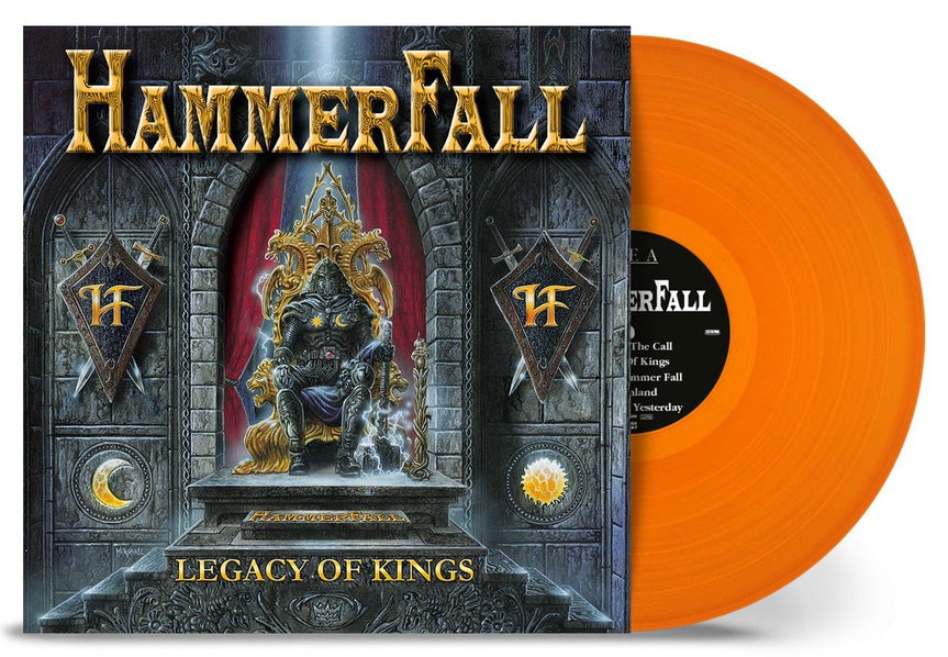 Hammerfall:  Legacy Of Kings (Coloured Orange Vinyl)-4065629732479