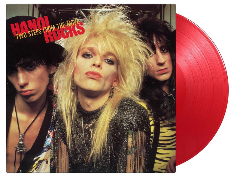 Hanoi Rocks: Two Steps From The Move (Coloured Translucent Red Vinyl)-8719262023598