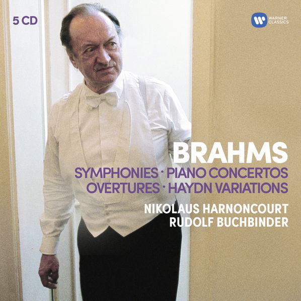 Harnoncourt, Berliner Philharmoniker, Royal Concertgebouw Orchestra, Buchbinder: Brahms: Symphonies, Overtur-190295975104